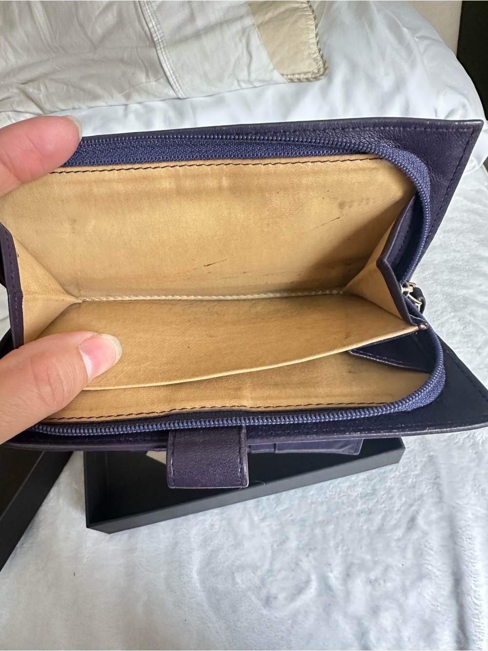 Bottega Veneta Purple wallet - Picture 8 of 10
